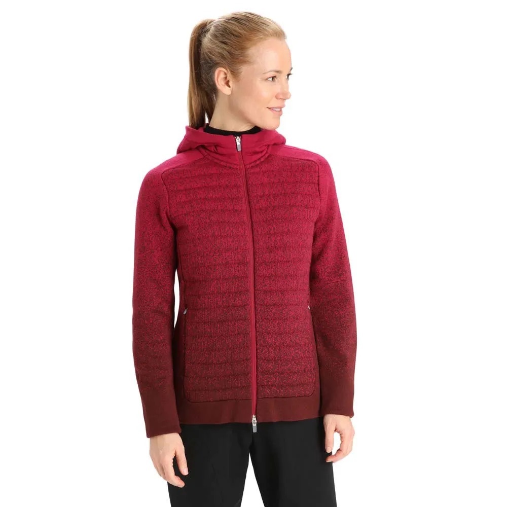 Icebreaker Zone Knit Insulated Zip hoodie • size small